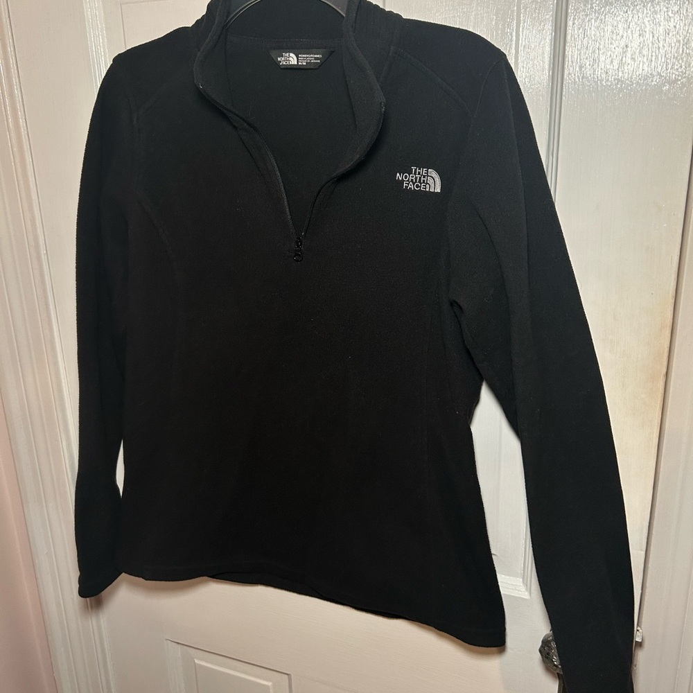The North Face Black Quarter-Zip Pullover